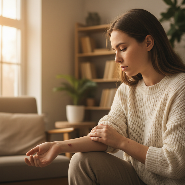 Deri Yolma Hastalığı (Dermatillomani) Nedir, Belirtileri Nelerdir?